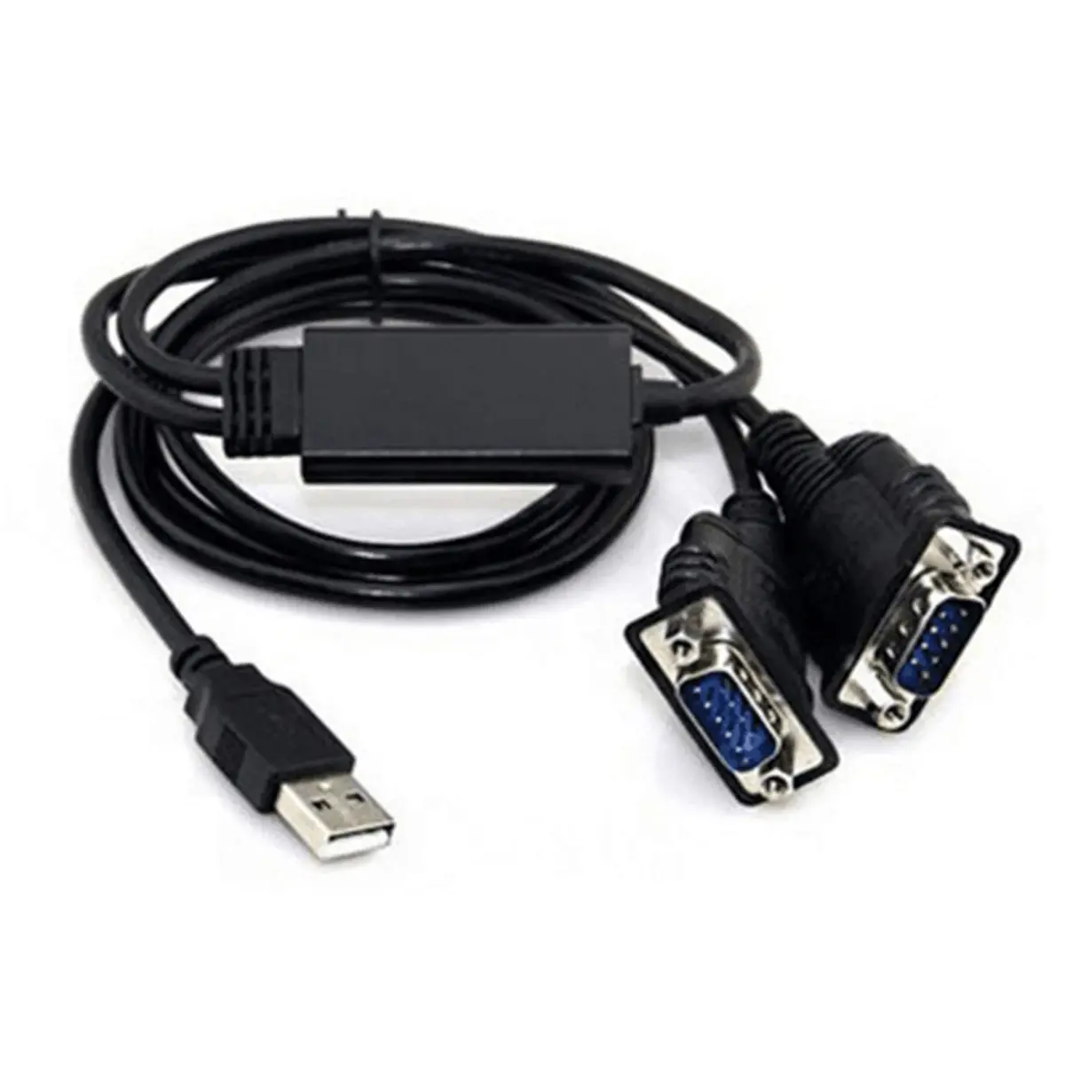 TECHTOO FTDI Chip USB to RS232 Serial Adapter Cable 1m (3ft) Male-to-Male | Connects PCs to Serial Devices - view 9