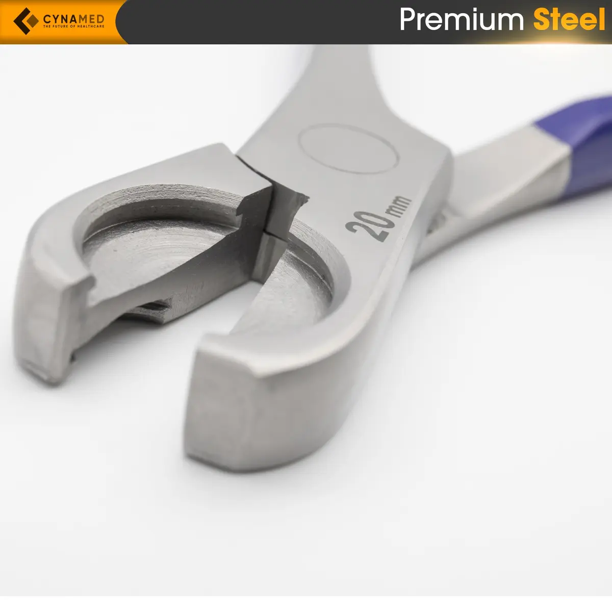 Cynamed 2-in-1 Vial Decapper - Professional Dual Action Aluminum Crimp Top Remover, Stainless Steel - 11mm/20mm | Easy & Durable - view 4