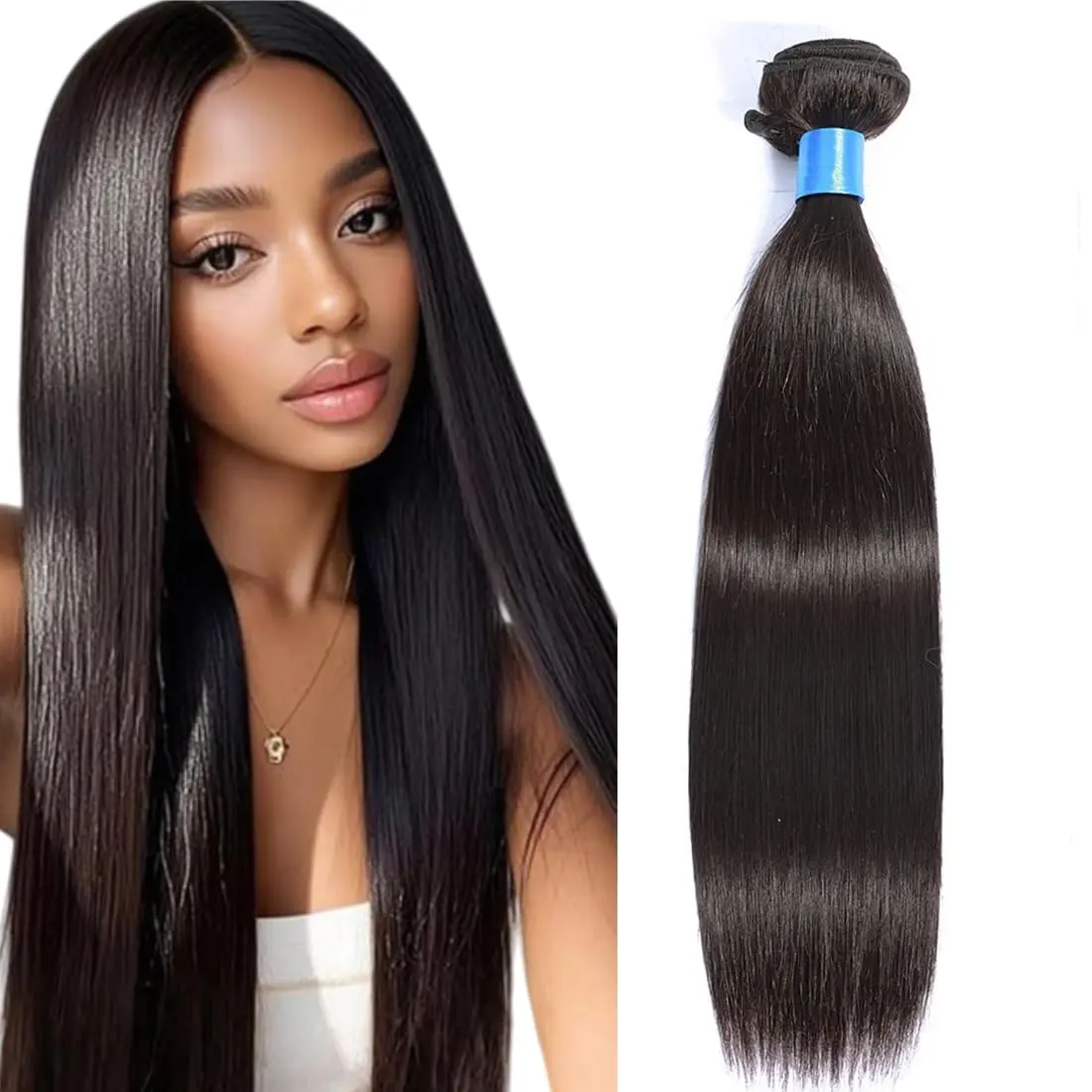 Cranberry Hair Brazilian Virgin Human Hair Straight 18 Inch | Unprocessed Virgin Brazilian Hair Weave - main product image