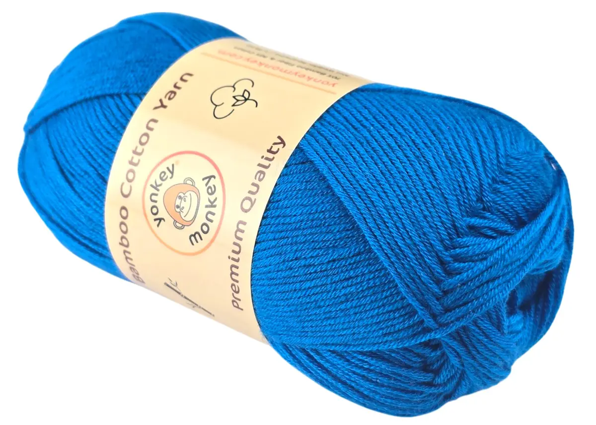 Yonkey Monkey Yarn 500g | Rayon & Cotton Blend for Crochet & Knitting, Baby & Craft Projects - view 6