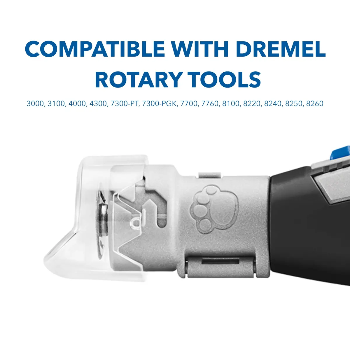 Dremel Pet Grooming Nail Guard Attachment, AT02-PGK | 45° Paw Guide for Gentle Nail Trimming - view 2