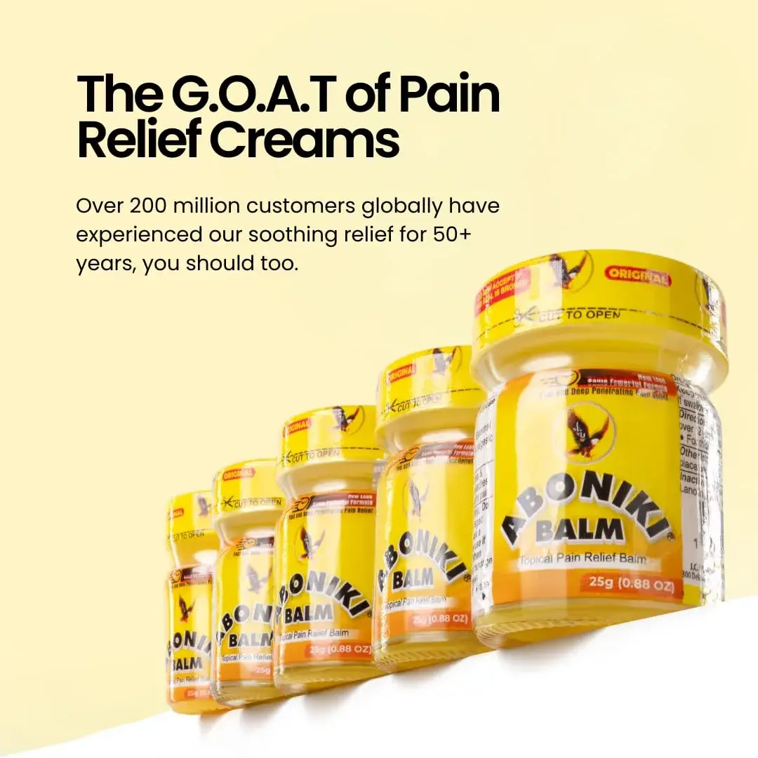 Aboniki Balm (2 x 25g / 1.76oz) | Fast-Acting Topical Pain Relief for Muscles & Joints - view 3