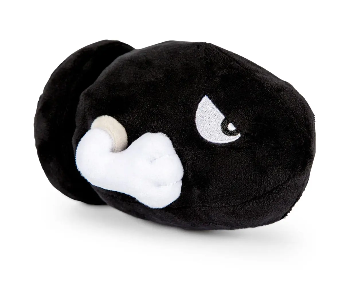 Little Buddy Super Mario All Star Collection Bullet Bill Plush 6" | Mario Enemy Cuddle Toy - main product image