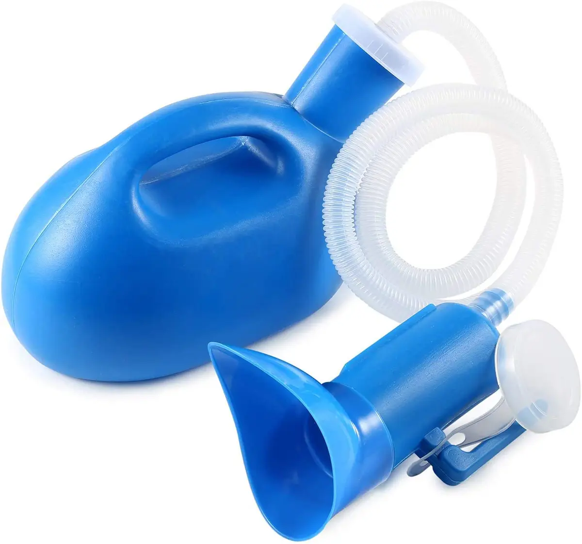 ONEDONE Portable Urinals for Women 2000ML | 2-in-1 Bedside & Travel Urinal (Blue) - view 9