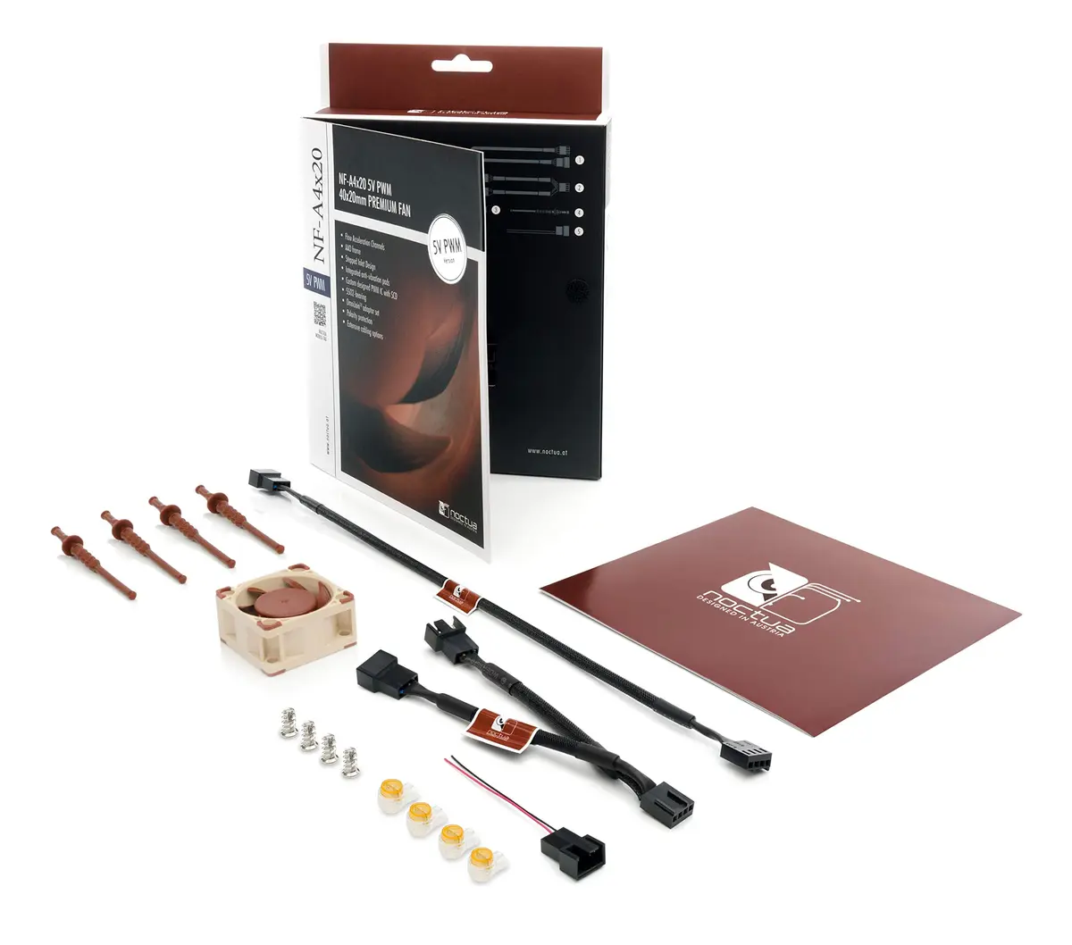 Noctua NF-A4x20 5V PWM 40mm Quiet Fan | High-Performance Cooling with 14.9dB(A) - view 6