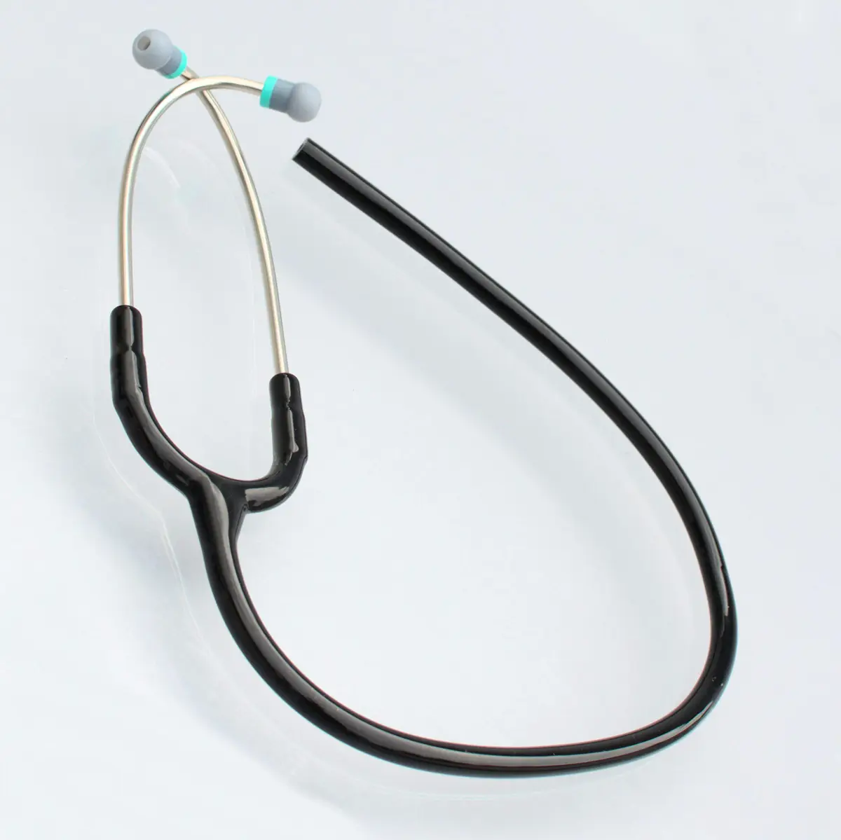 CardioTubes Black Stethoscope Tubing Replacement Kit | 5mm Binaurals, Latex-Free, Fits Classic II SE - view 5