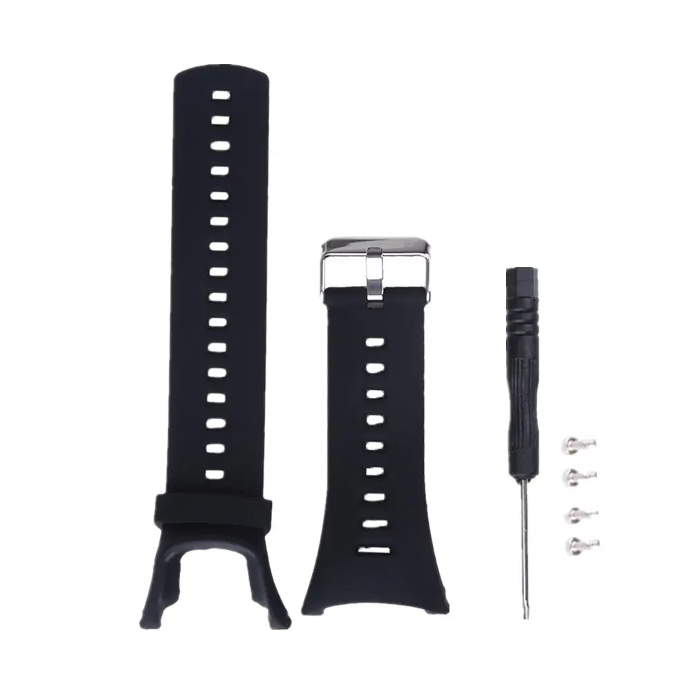 Muovrto Silicone Watch Band for Suunto Ambit 1/2/2S/2R/2 Sapphire/3 Peak/3 Run - 23mm Width - main product image