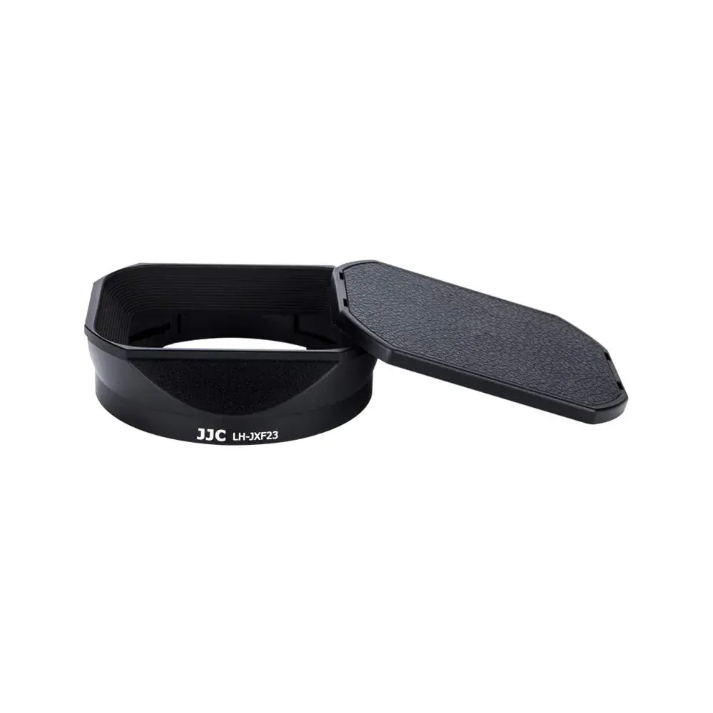 JJC Metal Lens Hood Shade for Fujifilm XF 23mm F1.4 R & XF 56mm F1.2 R Lenses | Bayonet Mount, Blocks Stray Light - main product image