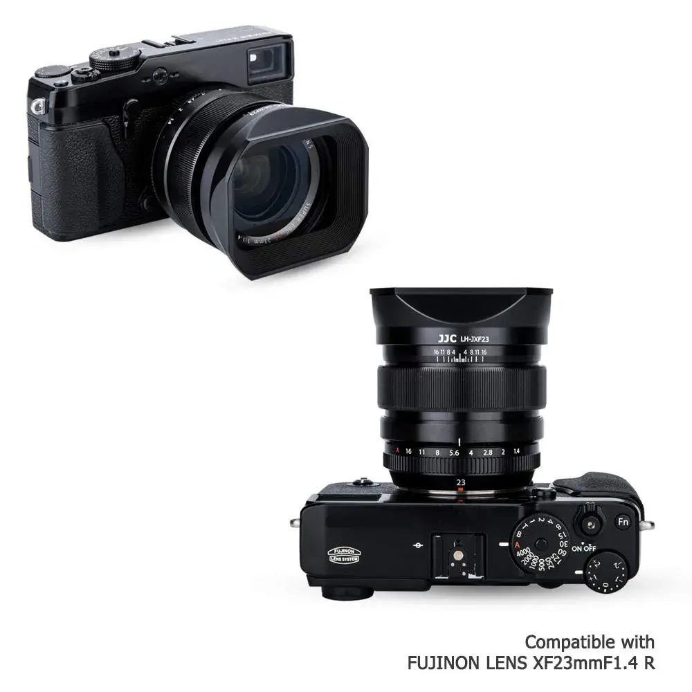 JJC Metal Lens Hood Shade for Fujifilm XF 23mm F1.4 R & XF 56mm F1.2 R Lenses | Bayonet Mount, Blocks Stray Light - view 4