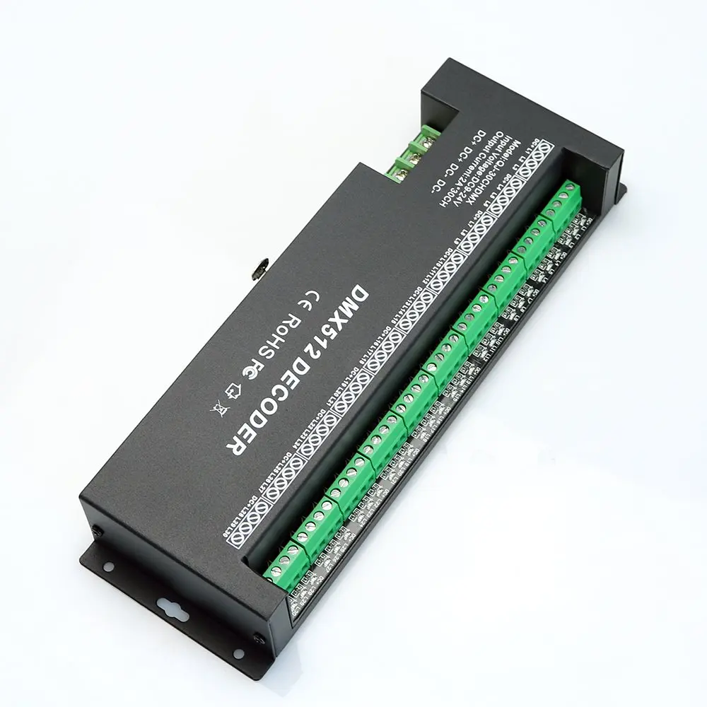 AMKI DMX 512 LED Decoder Controller for RGB Tape Strip Light Dimmer Driver 30 Channel | Stage Lighting Control - view 4