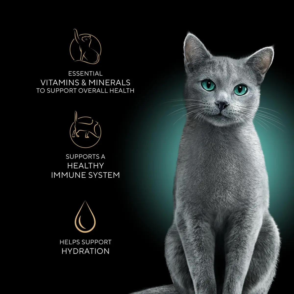 Sheba Perfect Portions Wet Cat Food, Tuna, 2.6 oz | Grain-Free, Protein-Rich, Easy Peel Twin Pack - view 3