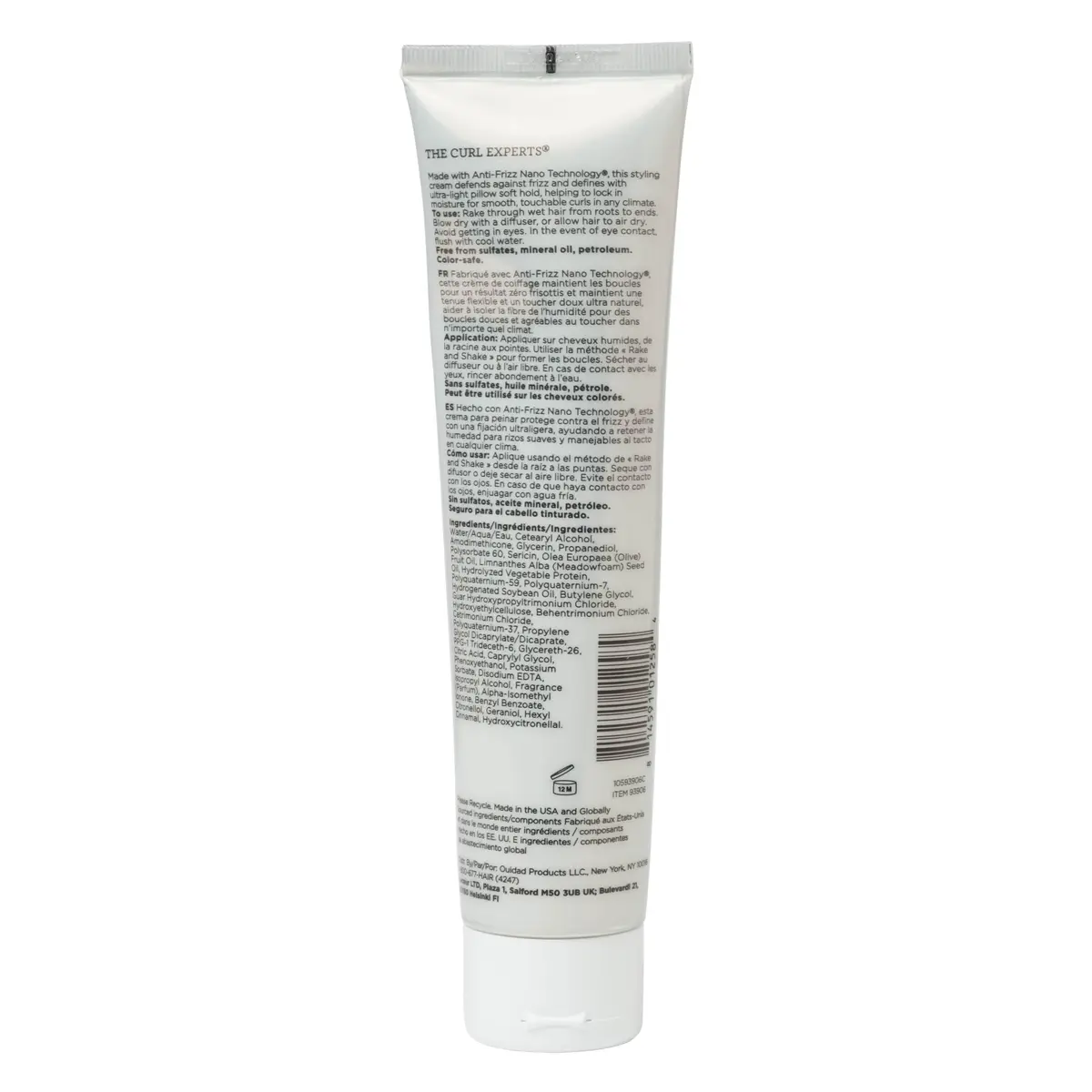 Ouidad Advanced Climate Control Featherlight Curls Styling Cream, 168 ml | Soft Hold for Curly Hair - view 8