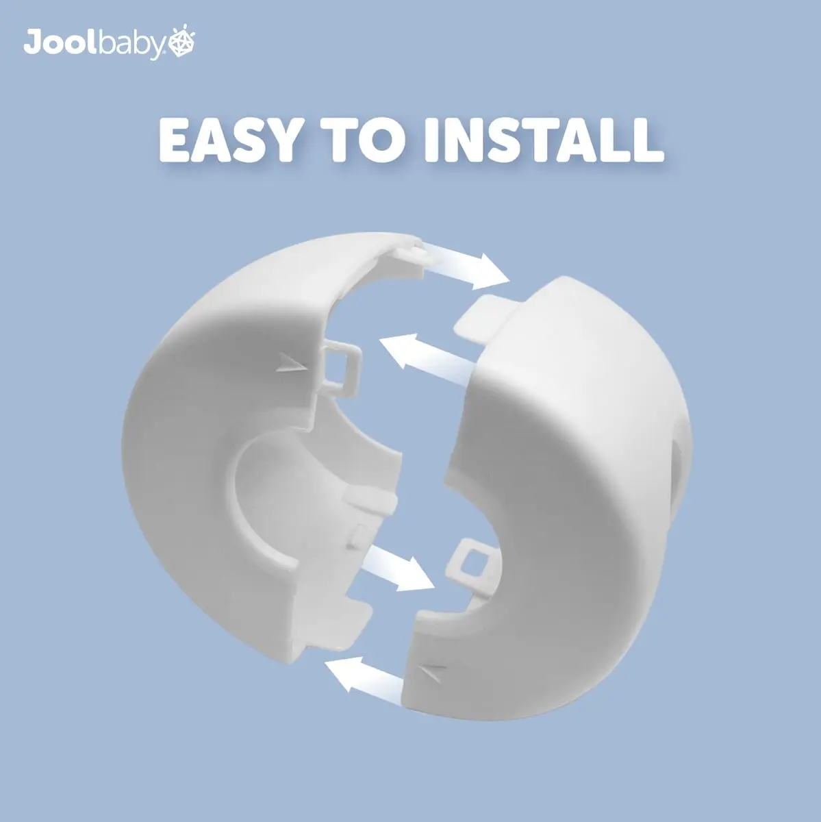 Jool Baby Door Knob Covers for Child Safety (4 Pack) | Easy to Install & Childproof Home - view 4