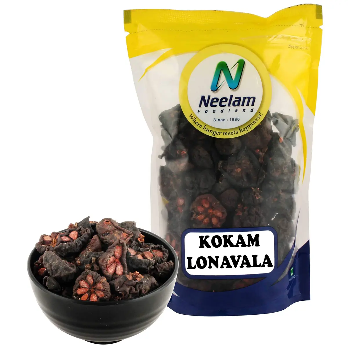 Neelam Foodland Dried Lonavala Kokum 200g (7.05 oz) | Authentic Indian Fruit - view 4