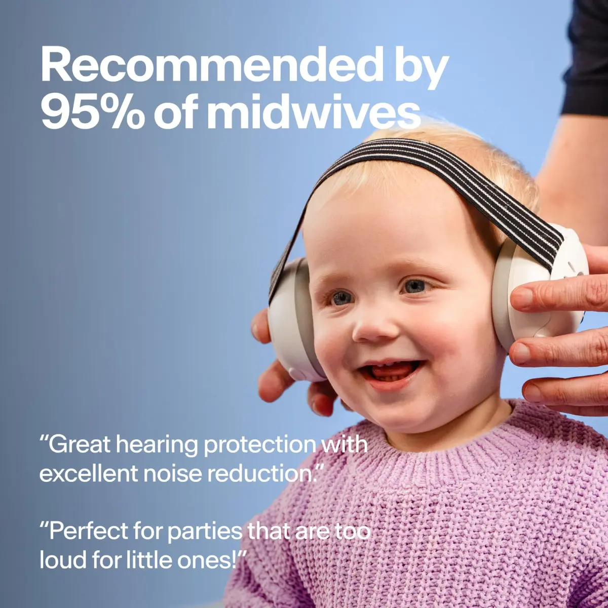 Alpine Muffy Baby Ear Protection Earmuffs for Babies & Toddlers up to 4 Years | Noise Reduction 23 dB SNR - view 4