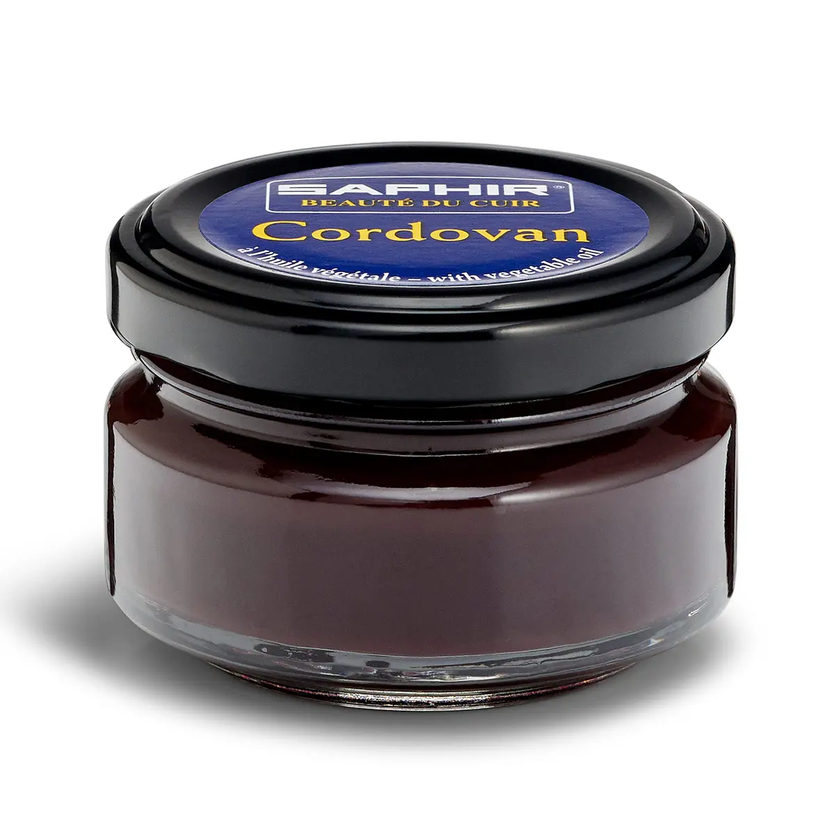Saphir Crème Cordovan Shoe Polish 50ml (1.69 Fl Oz) | Natural Formula for Cordovan Leather - main product image