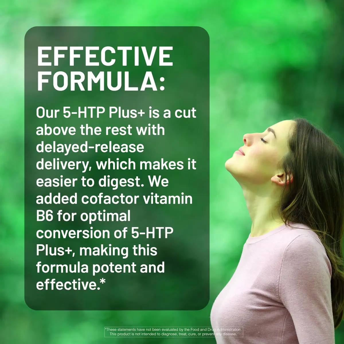 NatureWise 5-HTP 200mg Supplement, Mood & Sleep Support, 60 Vegan Capsules | Vegan, Plant-Based, USA Sourced - view 8