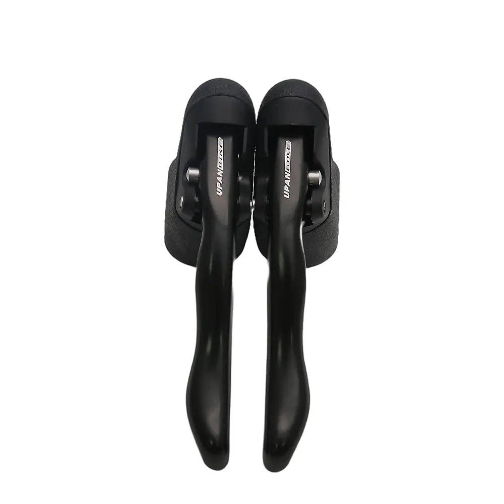 UPANBIKE Bike Drop Handlebar Brake Levers Set 23.8mm – 24.2mm | Ergonomic Forged Aluminium - main product image