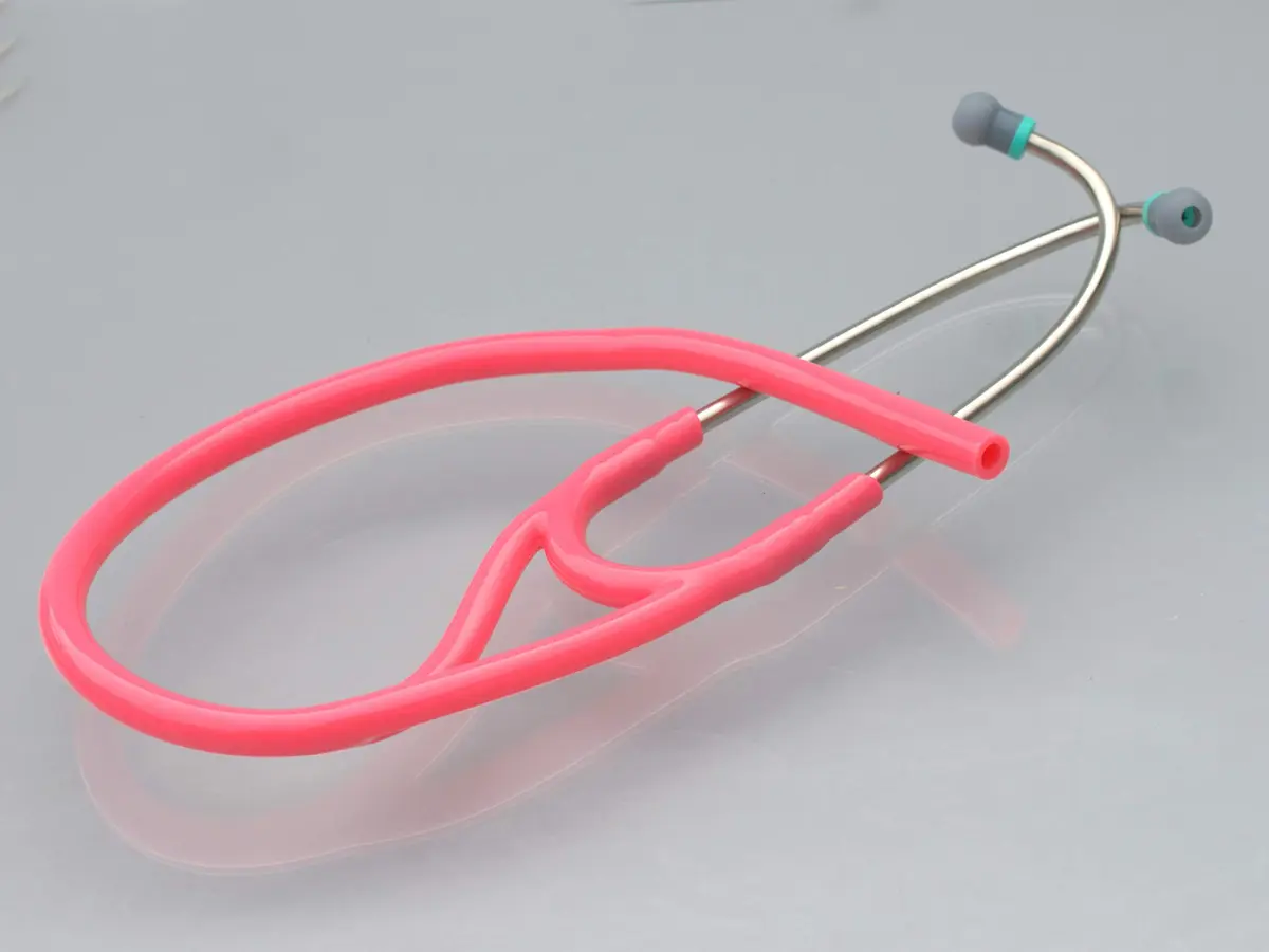 CardioTubes Pink Stethoscope Tubing Kit for Littmann Master Cardiology & Cardiology III (7mm Binaurals) | Durable, Latex-Free Replacement - view 5