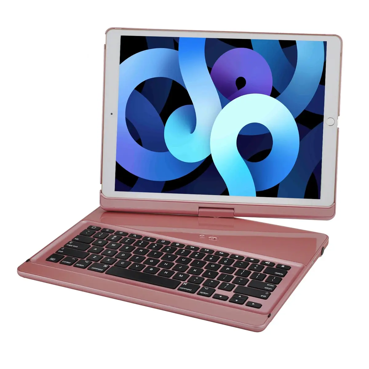 LENRICH Keyboard Case for iPad Pro 12.9 2017 2nd & 2015 1st Gen | 360° Rotatable Smart Keyboard - main product image
