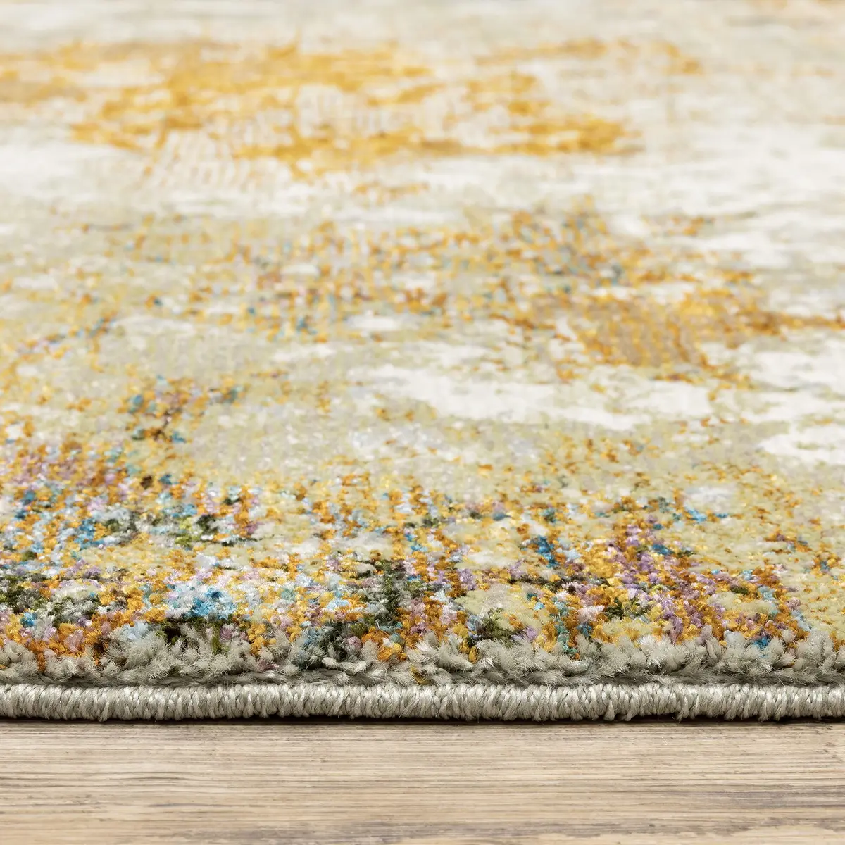 Oriental Weavers Evolution Area Rug 5' x 8' | Gold/Beige Natural Landscape Design - view 5