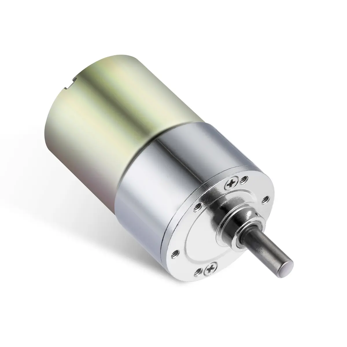 Greartisan DC 12V 20RPM Gear Motor High Torque Electric Micro Speed Reduction Geared Motor with D-Shaft, 221:1 Ratio - view 6