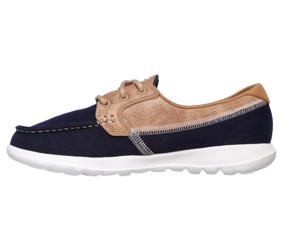 Skechers Performance Women's Go Walk Lite 15430 Wide Boat Shoe Navy 2cm (0.78in) - view 3