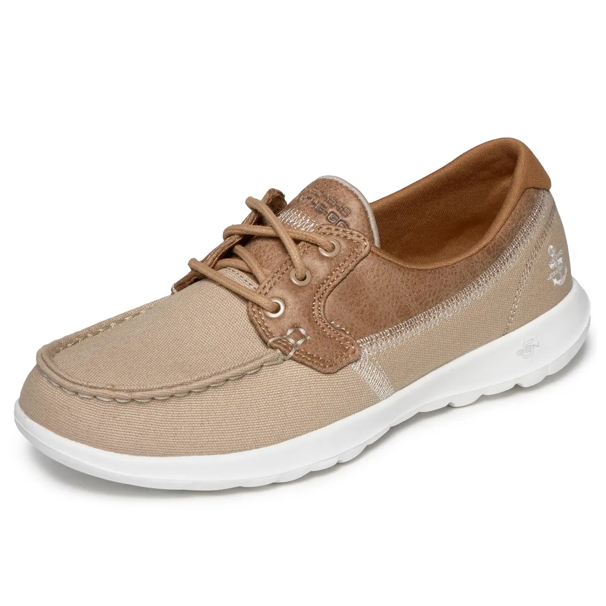 Skechers Performance Women's Go Walk Coral Boat Shoe, 7 US | Lightweight, Breathable & Supportive - main product image