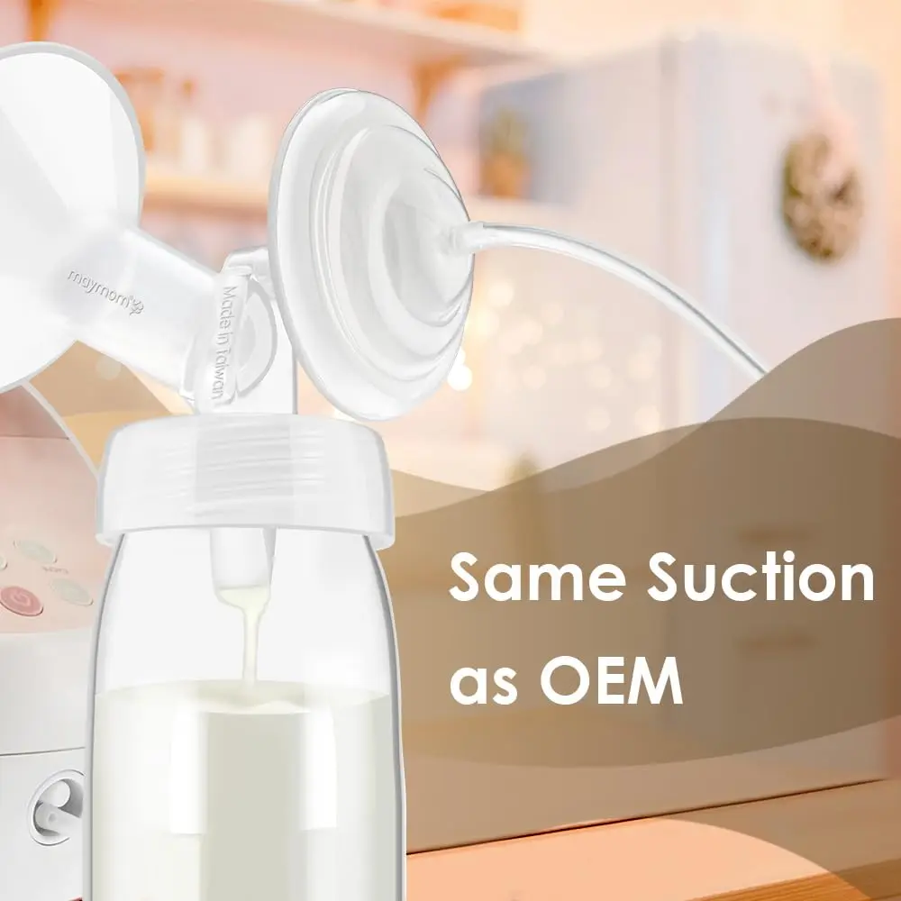 Maymom Breast Pump Parts Compatible with Spectra S1/S2 Pumps | Wide Mouth 25mm Flanges for Comfortable Pumping - view 7