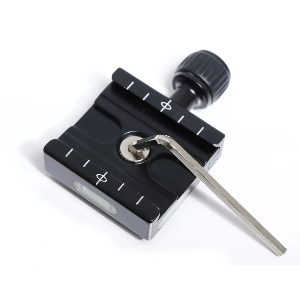 Harwerrel Aluminium 50mm Quick Release Plate QR Clamp Fits Arca-Swiss Standard for Tripod Ballhead | Durable, corrosion-resistant camera support - view 5