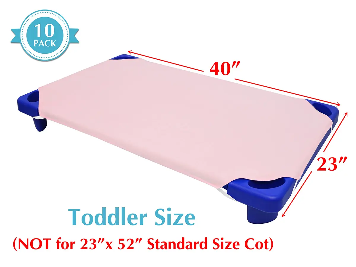 American Baby Company Fitted Cot Sheets 23" x 40" | Soft & Breathable 100% Cotton Percale (70-120c) - view 2