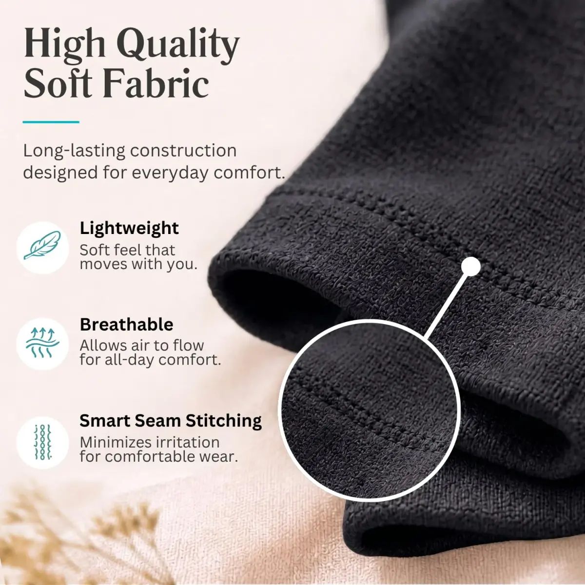 Vive Arthritis Compression Gloves - Large, Black | Hand Pain Relief for Men & Women - view 3