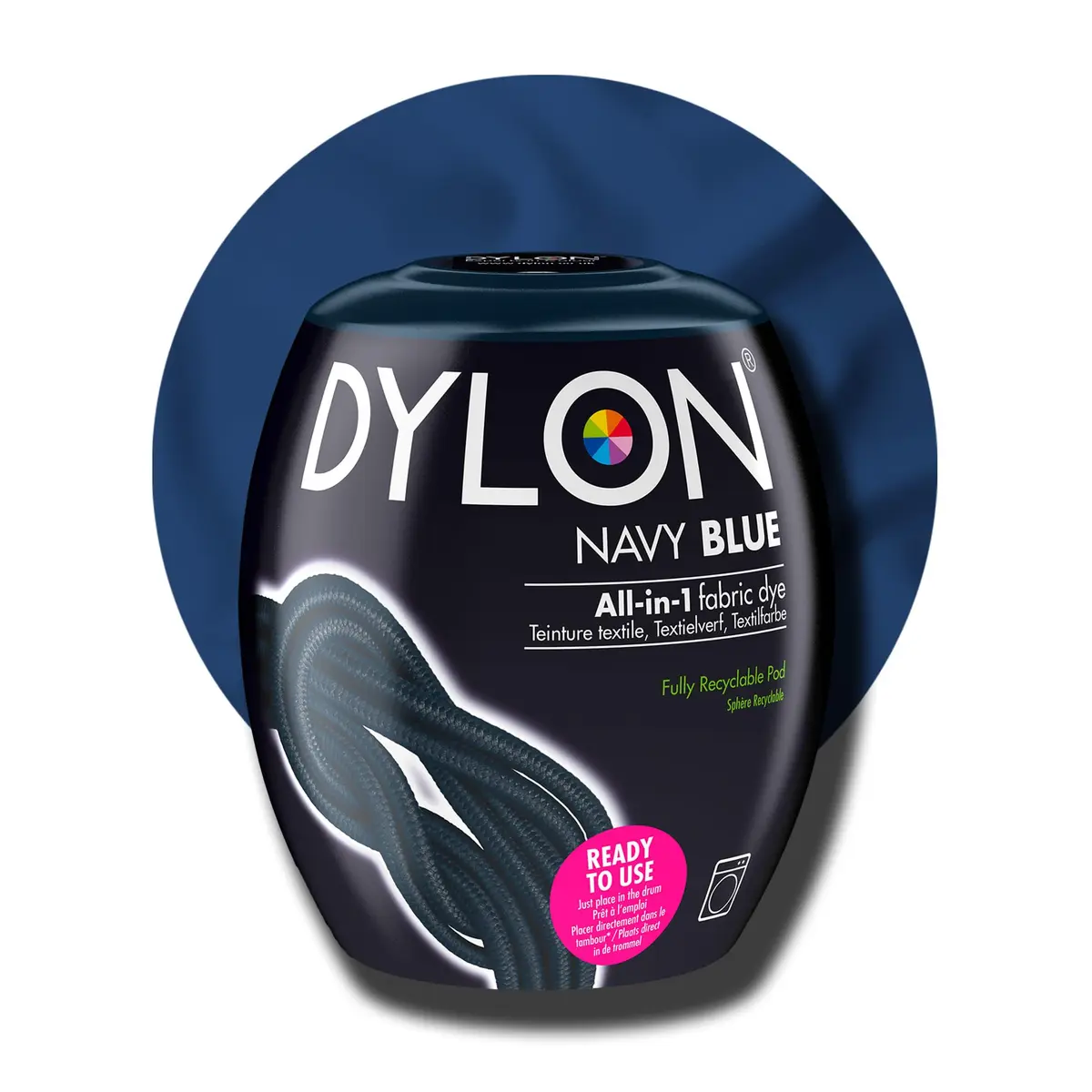 Dylon Machine Dye 350g Navy Blue | Vibrant, Washable & Eco-Friendly Fabric Dye for Natural & Synthetic Fibers - view 8