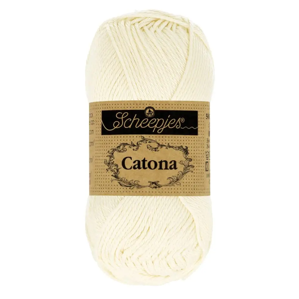 Scheepjes Catona Cotton Yarn 50 g | Mercerized, Lightweight, Ideal for Amigurumi & Lace (70-120 chars) - main product image