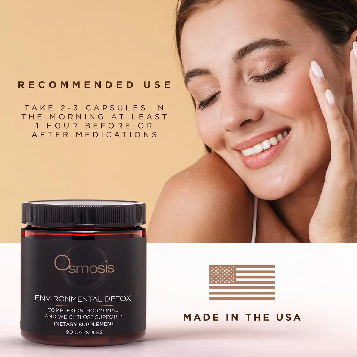 OSMOSIS Environmental Detox Supplement, Skin Clarity, 60 Count | Supports Hormone Balance & Skin Clarity - view 6