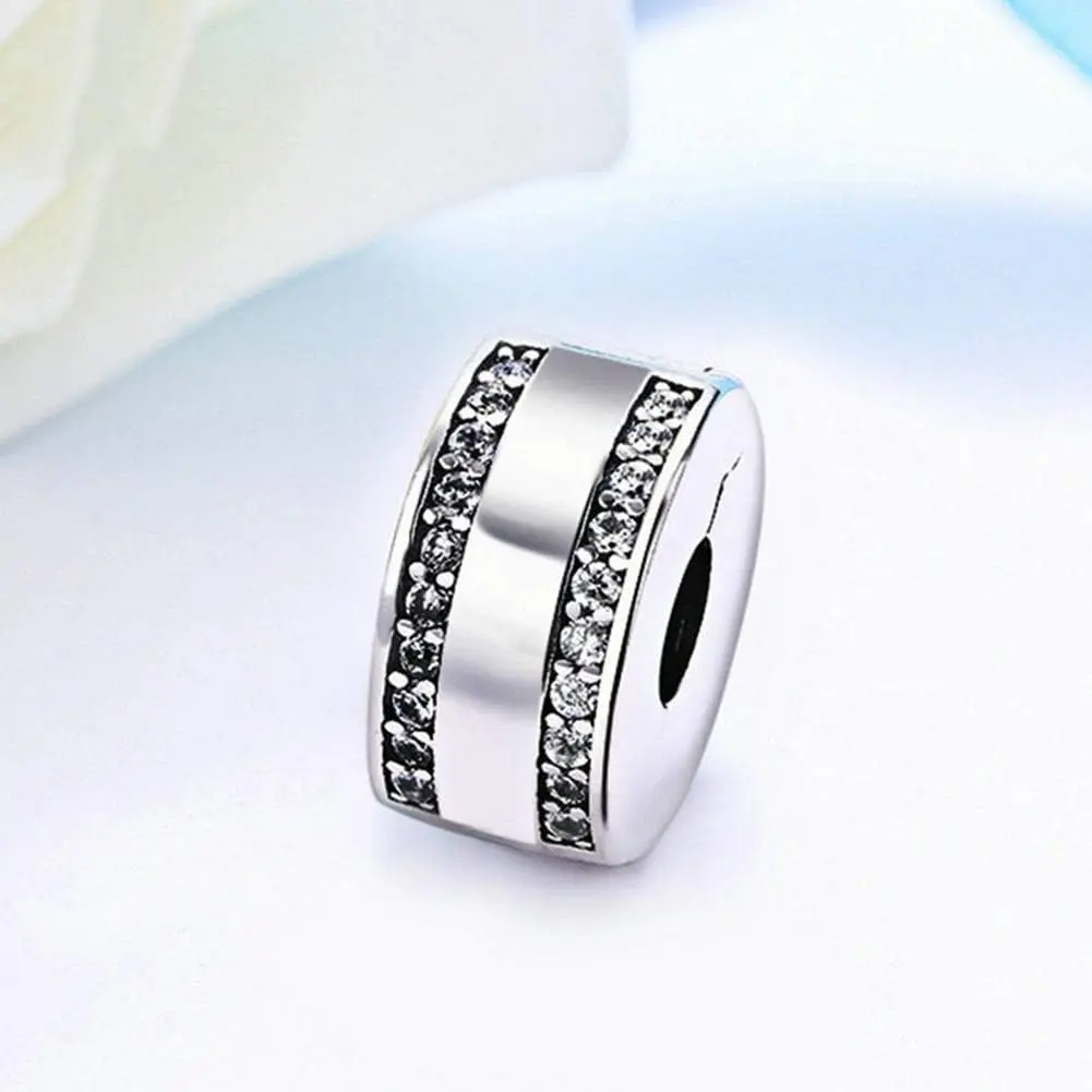 Lamoony Charm Sterling Silver Bead for Pandora Bracelet | Elegant Add-a-Bead Accessory (70-120 chars) - view 4