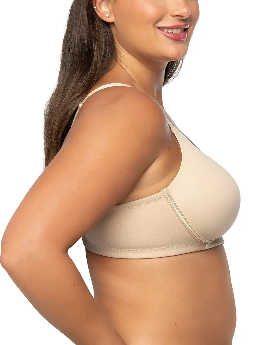 Vanity Fair Full Figure Support Bra Beige 36DD | Wirefree 4-Way Stretch Comfort - view 2