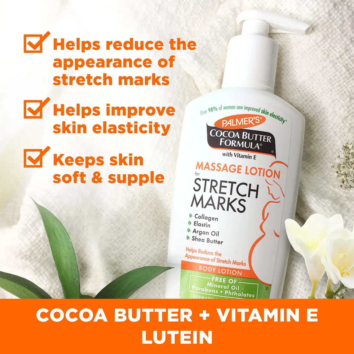Palmer's Pregnancy Essentials Skin Care Kit, Cocoa Butter Formula (4 Piece) | Reduce Stretch Marks & Scars During Pregnancy - view 7