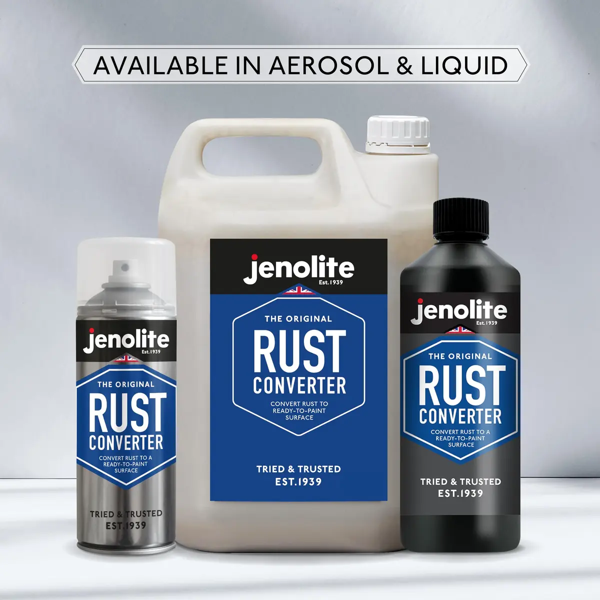JENOLITE Rust Converter Liquid 1.32 gal | Fast-Acting Water-Based Rust Neutralizer - view 6