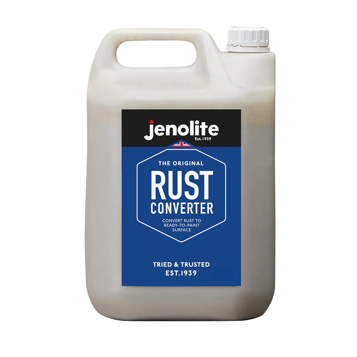 JENOLITE Rust Converter Liquid 1.32 gal | Fast-Acting Water-Based Rust Neutralizer - main product image