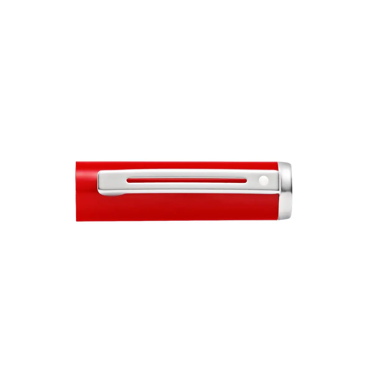 Sheaffer Pop Glossy Red Gel Rollerball Pen with Chrome Trim | Smooth Ink Flow - view 6