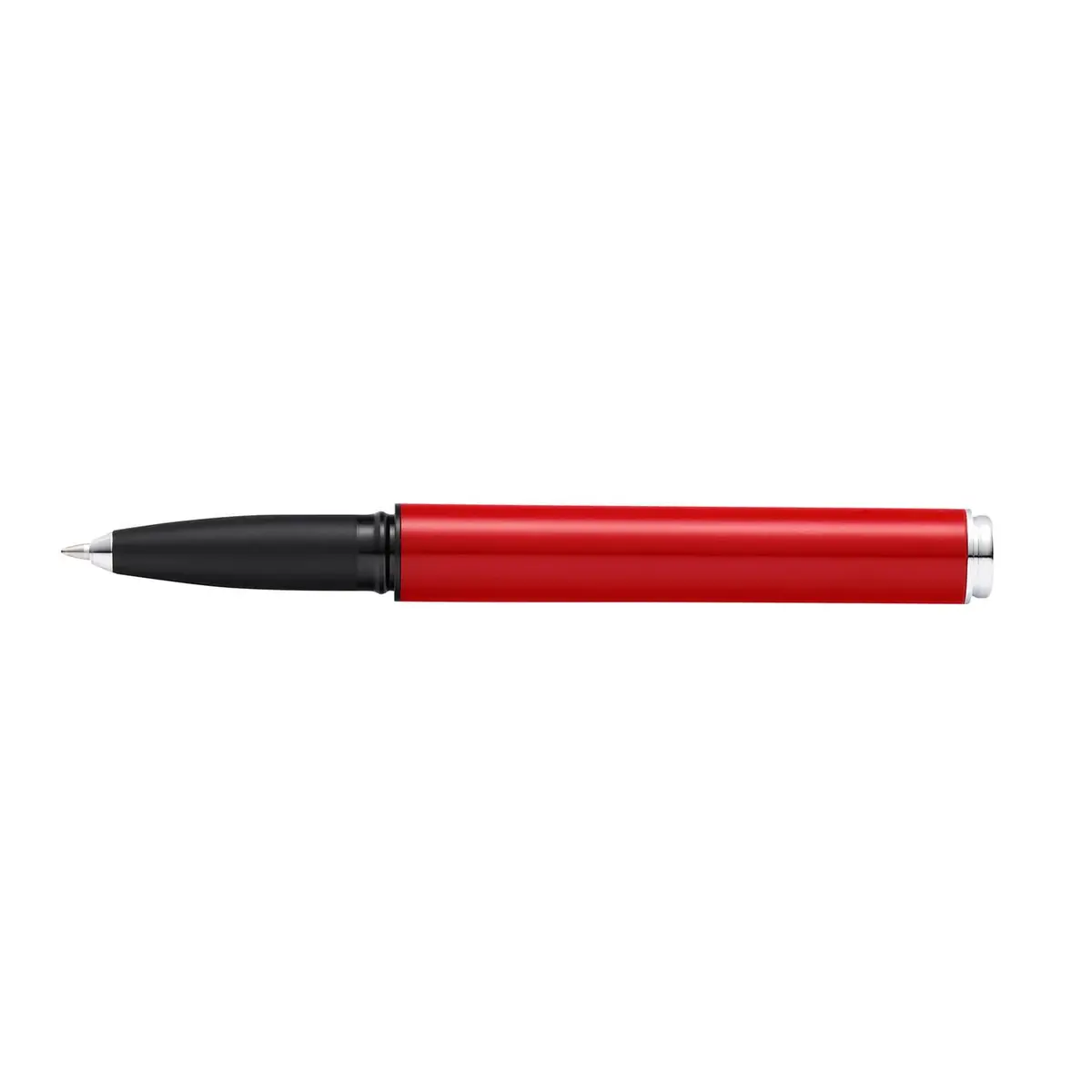 Sheaffer Pop Glossy Red Gel Rollerball Pen with Chrome Trim | Smooth Ink Flow - view 3