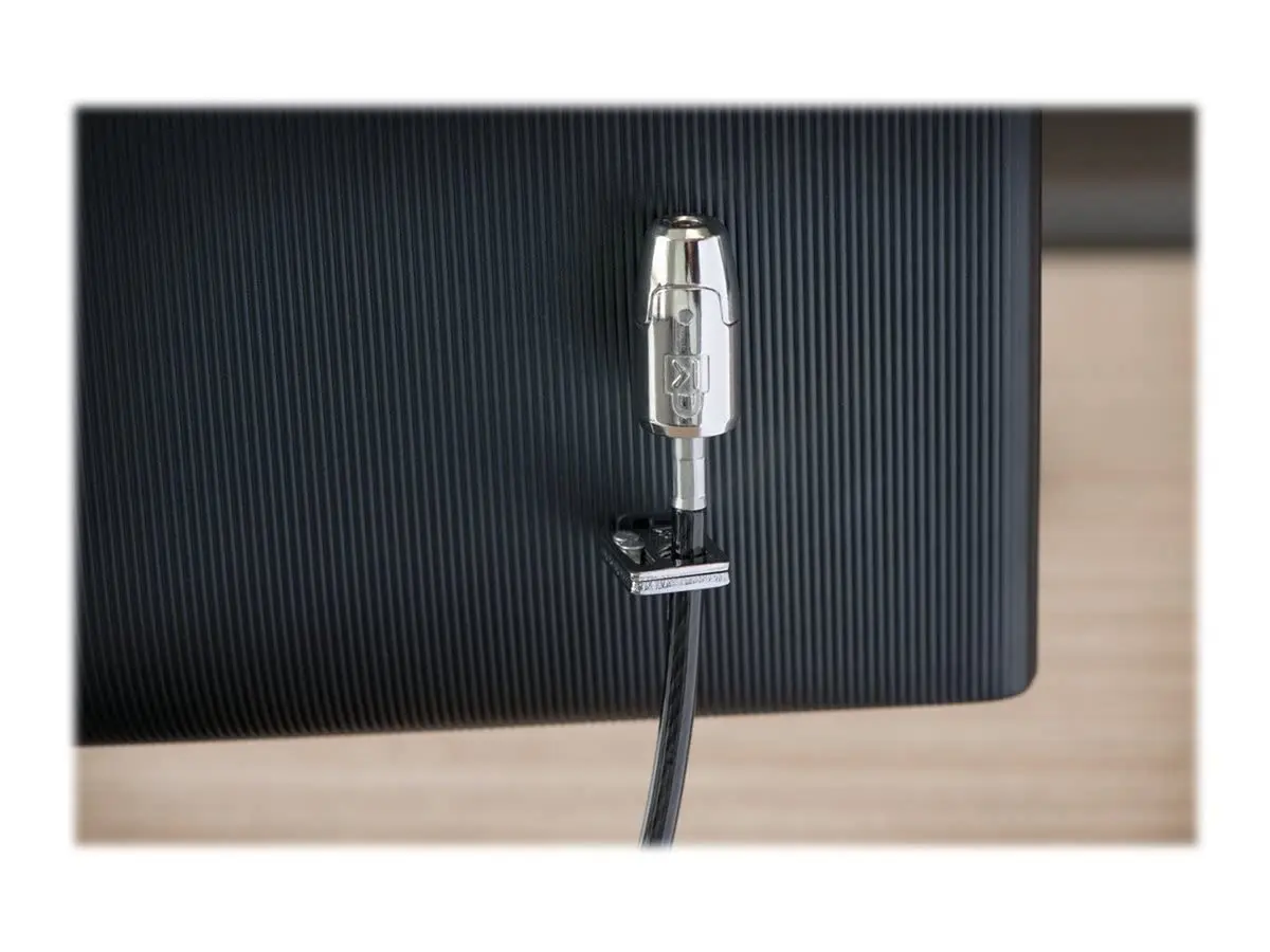 Kensington Desktop & Peripherals Locking Kit 2.0, Black | 2.44m (8ft) Cut-Resistant Carbon Steel Cable - view 4