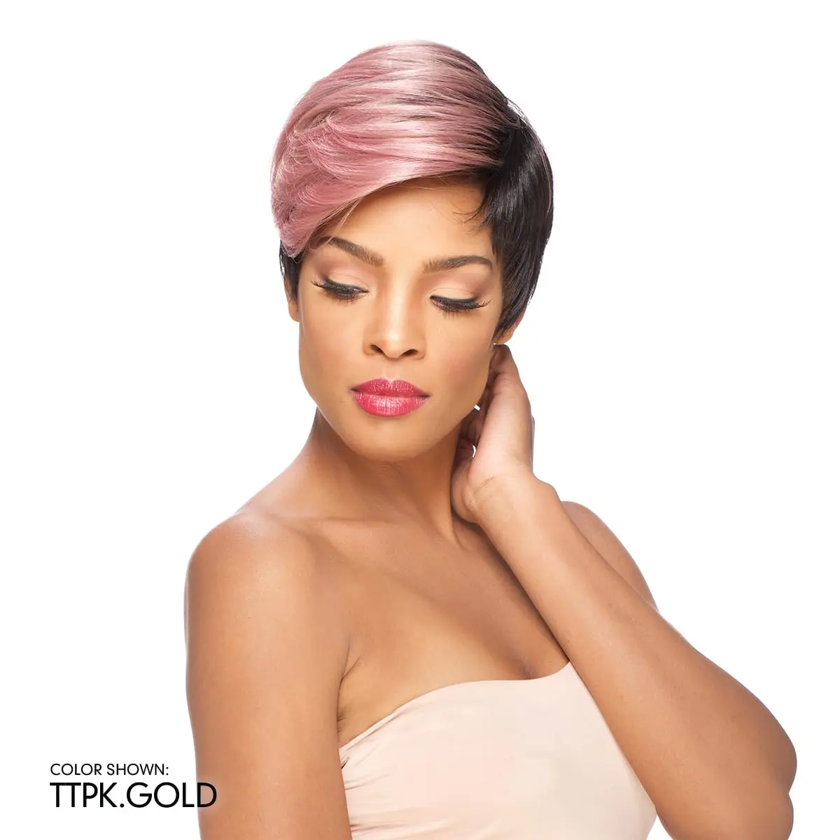 VELLA VELLA Sensual Full Wig - ALEXIS (RMBUR) | Natural Texture, Hand Tied Crown, 8.5" Length - view 3