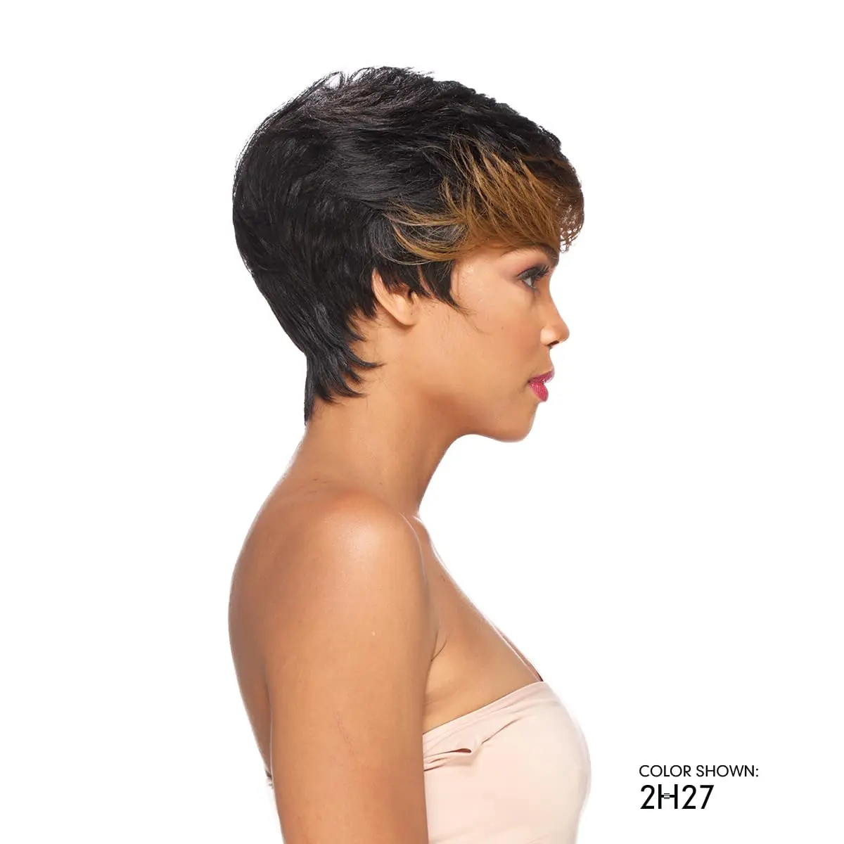 VELLA VELLA Sensual Full Wig - ALEXIS (RMBUR) | Natural Texture, Hand Tied Crown, 8.5" Length - view 4