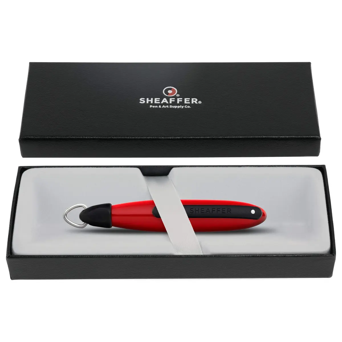 Sheaffer Ion Red Gel Rollerball Pen 0.5mm | Modern Design, Retractable Clip - view 3