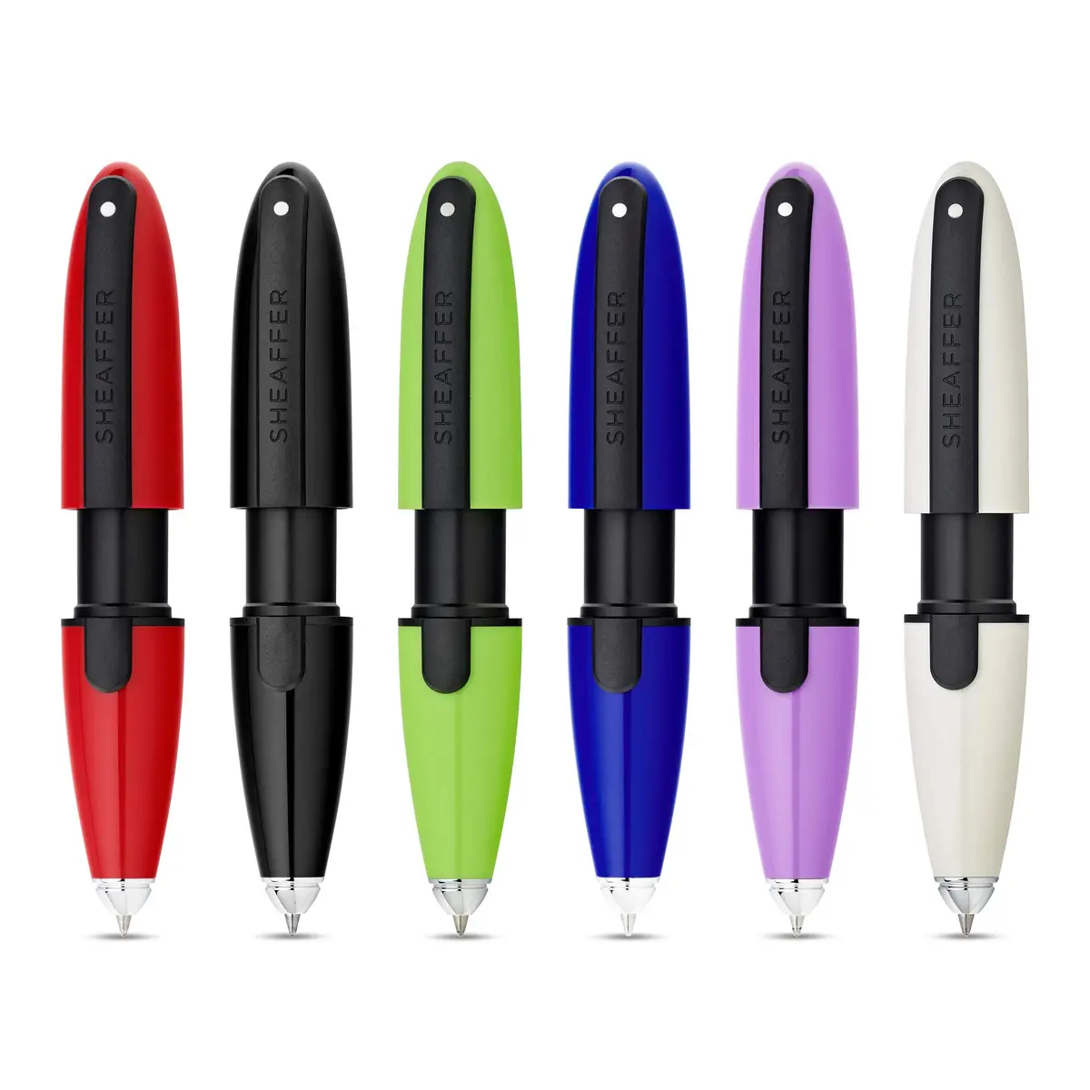 Sheaffer Ion Red Gel Rollerball Pen 0.5mm | Modern Design, Retractable Clip - view 4