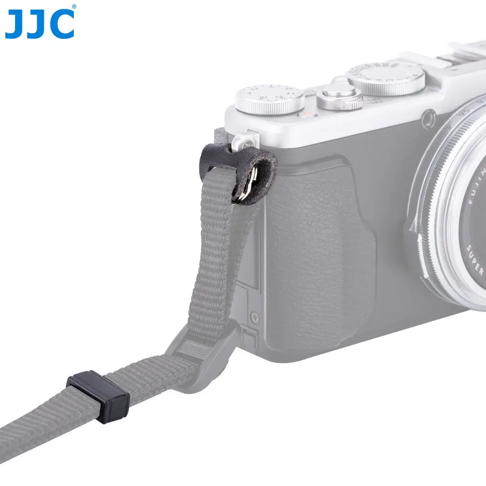 JJC Camera Strap Eyelet Lug Split O Ring Adapter & Leather Cover for Camera | Fits Most Straps ≤ 12mm Wide - view 6