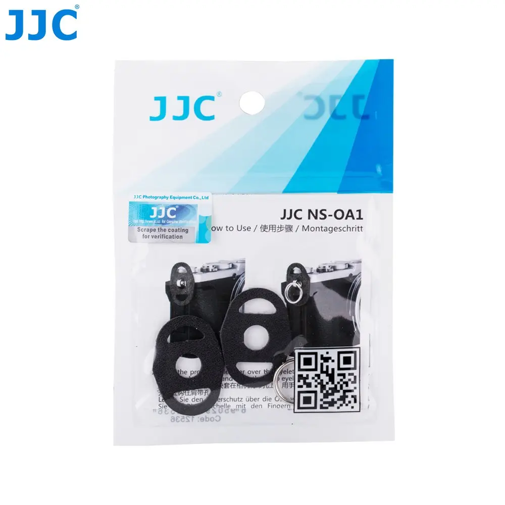JJC Camera Strap Eyelet Lug Split O Ring Adapter & Leather Cover for Camera | Fits Most Straps ≤ 12mm Wide - view 9