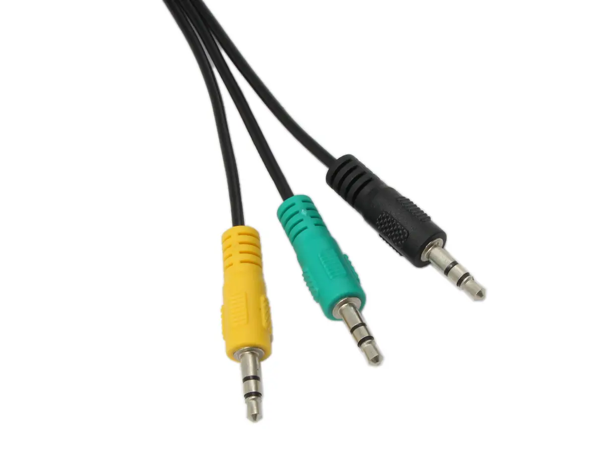 zdyCGTime 3.5mm Audio Cable 3 to 3.5mm Jack Male to Male Stereo Audio AUX Cable Cord 6ft - view 3